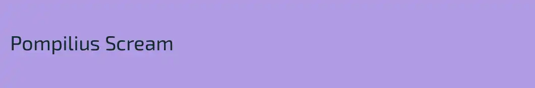 Pompilius Scream